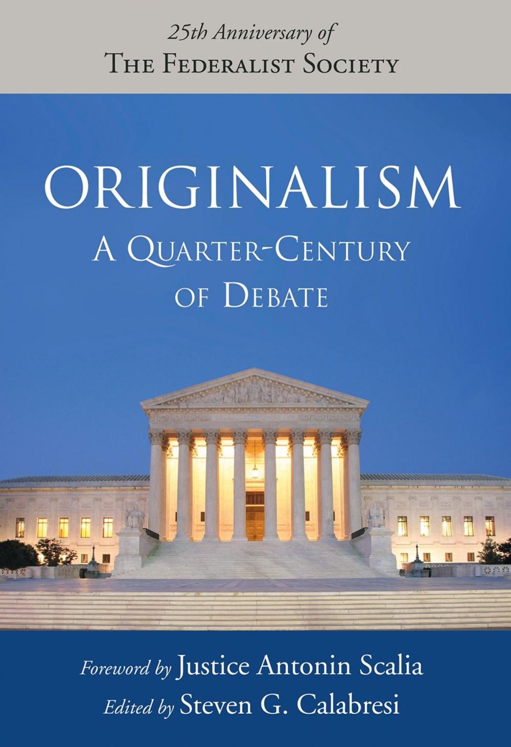 Big bigCover of Originalism