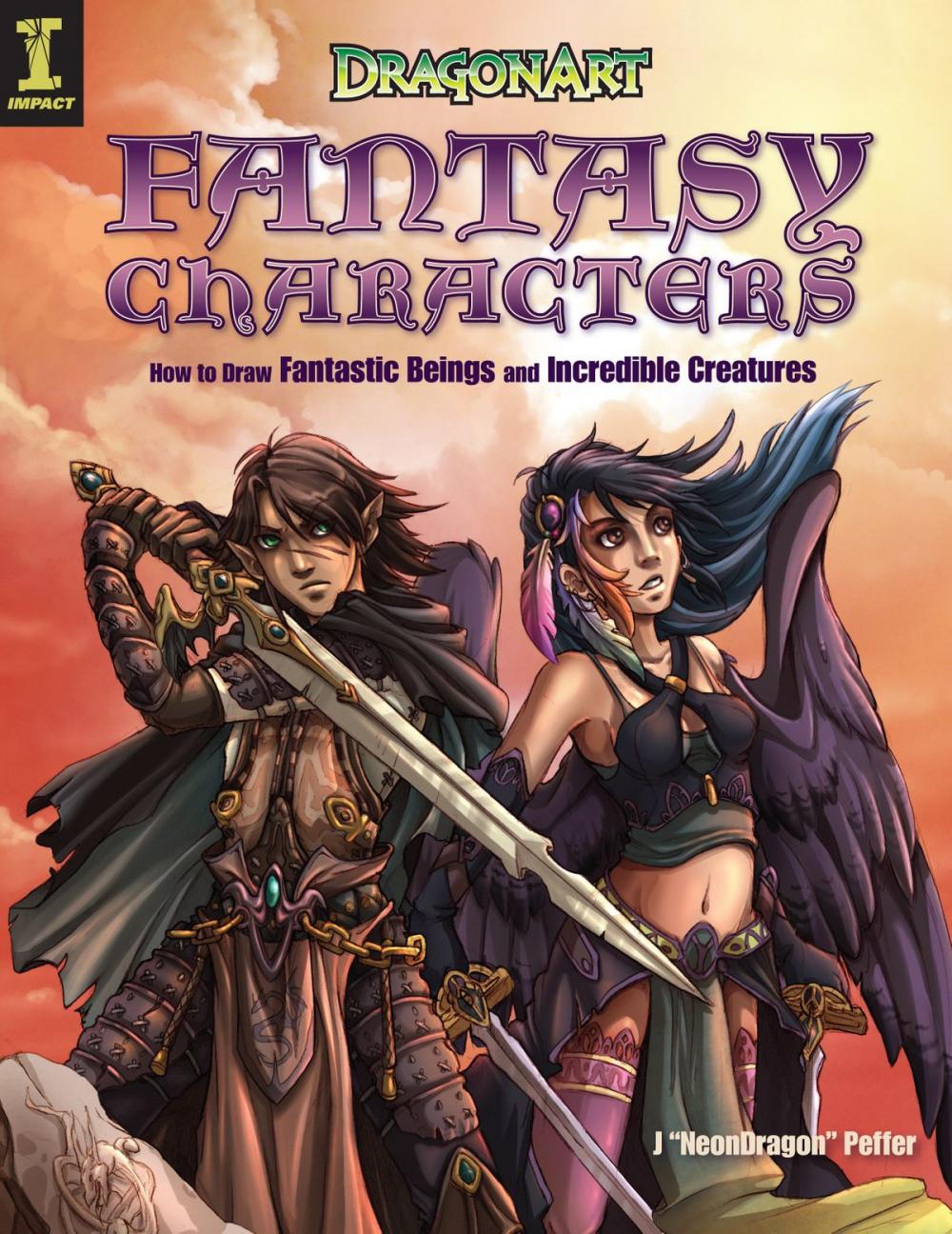 Big bigCover of DragonArt Fantasy Characters