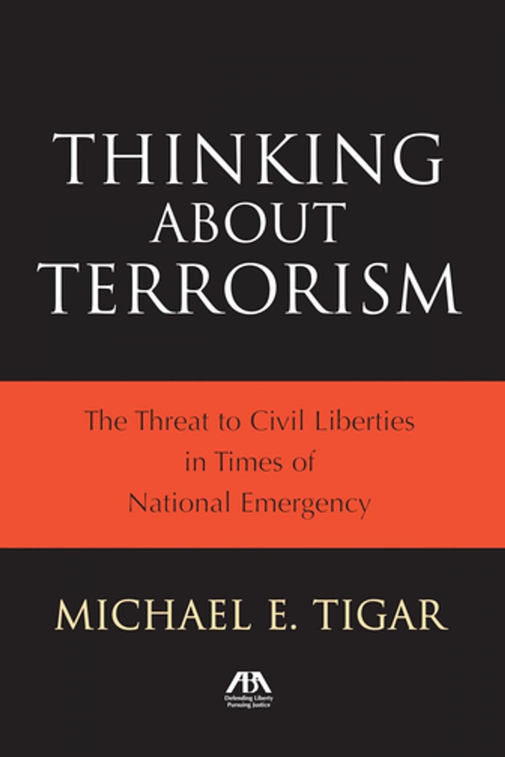 Big bigCover of Thinking About Terrorism