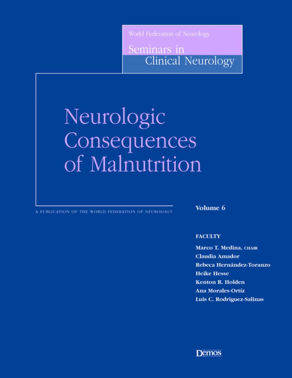 Big bigCover of Neurologic Consequences of Malnutrition