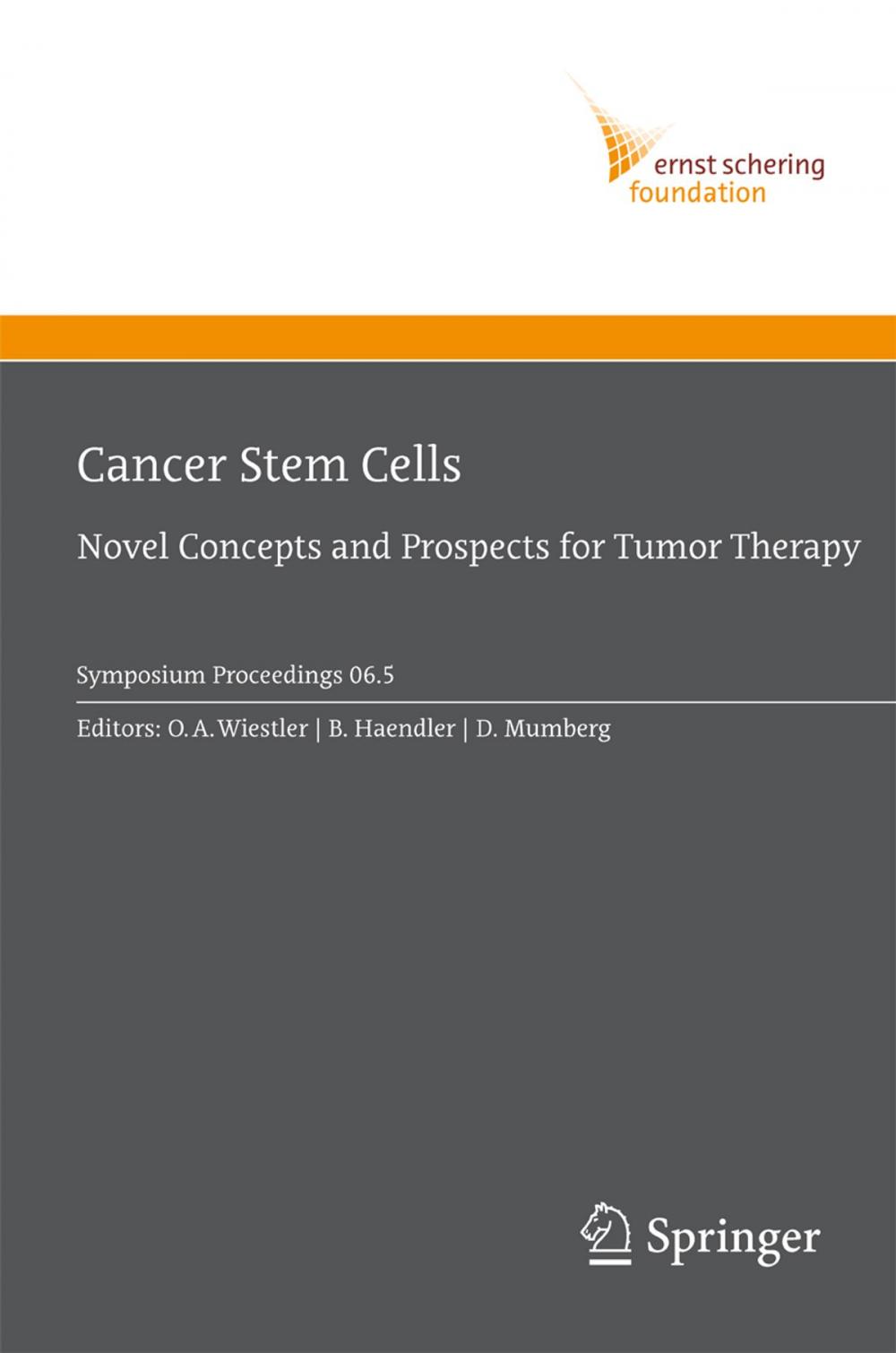 Big bigCover of Cancer Stem Cells