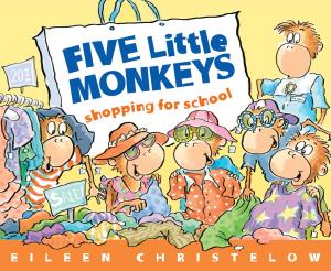 Cover of the book Five Little Monkeys Shopping for School by Nikki Moustaki