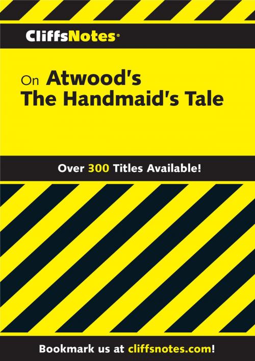 Cover of the book CliffsNotes on Atwood's The Handmaid's Tale by Mary Ellen Snodgrass, HMH Books