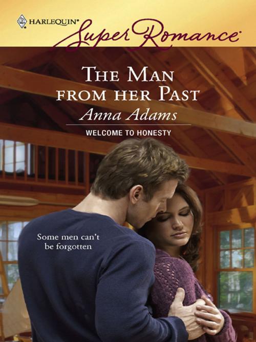 Cover of the book The Man from Her Past by Anna Adams, Harlequin