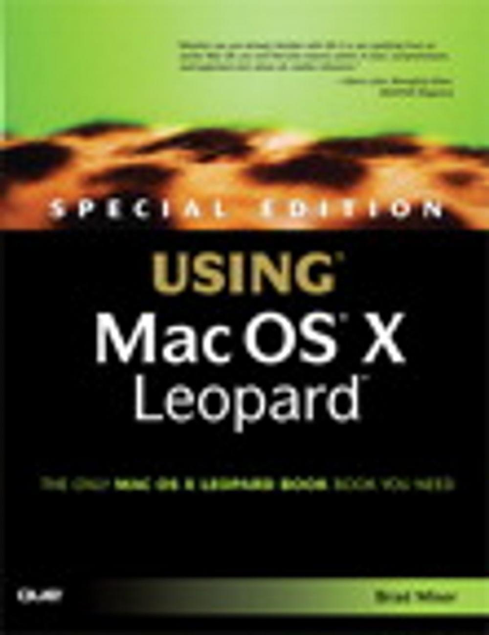 Big bigCover of Special Edition Using Mac OS X Leopard