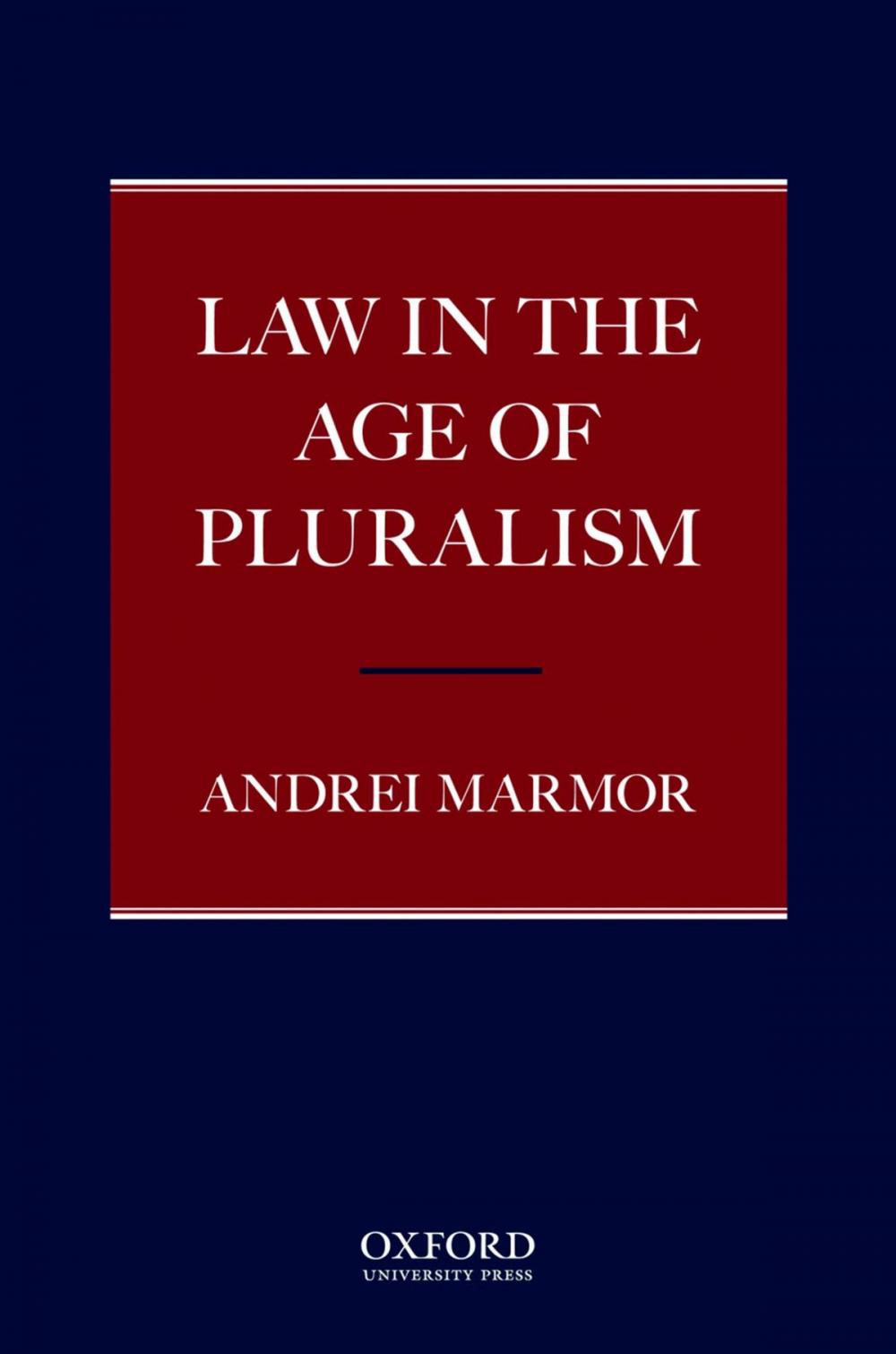 Big bigCover of Law in the Age of Pluralism