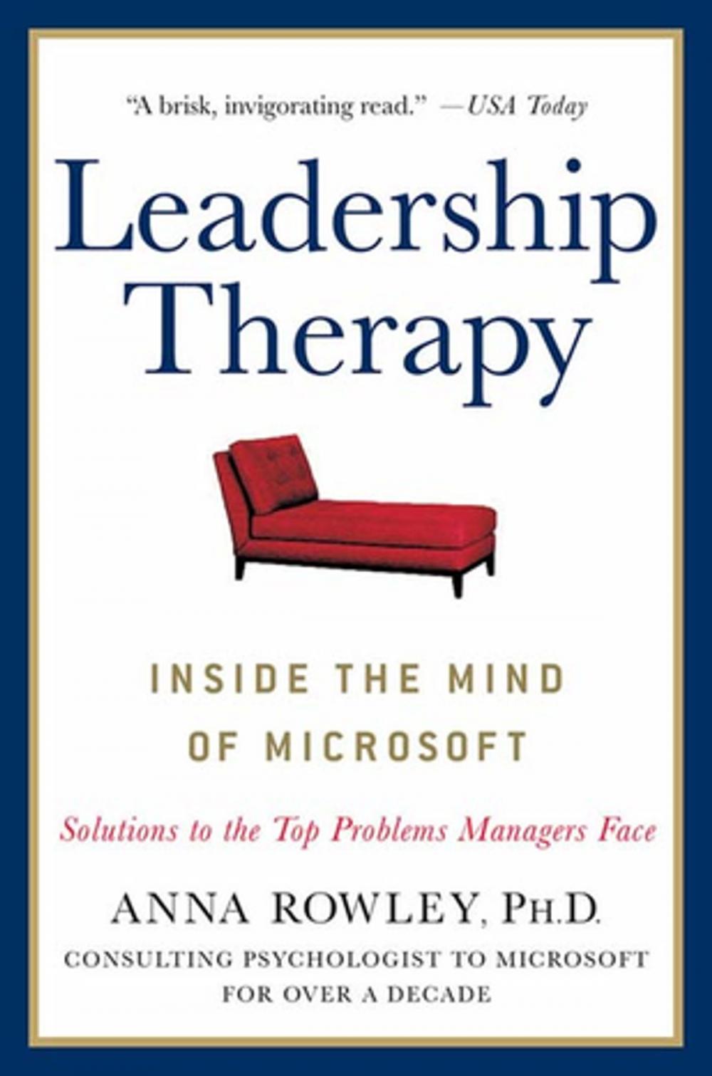 Big bigCover of Leadership Therapy