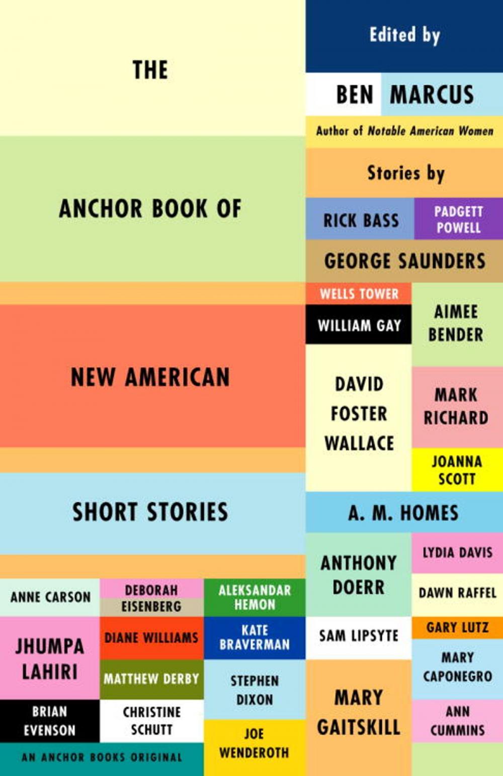 Big bigCover of The Anchor Book of New American Short Stories