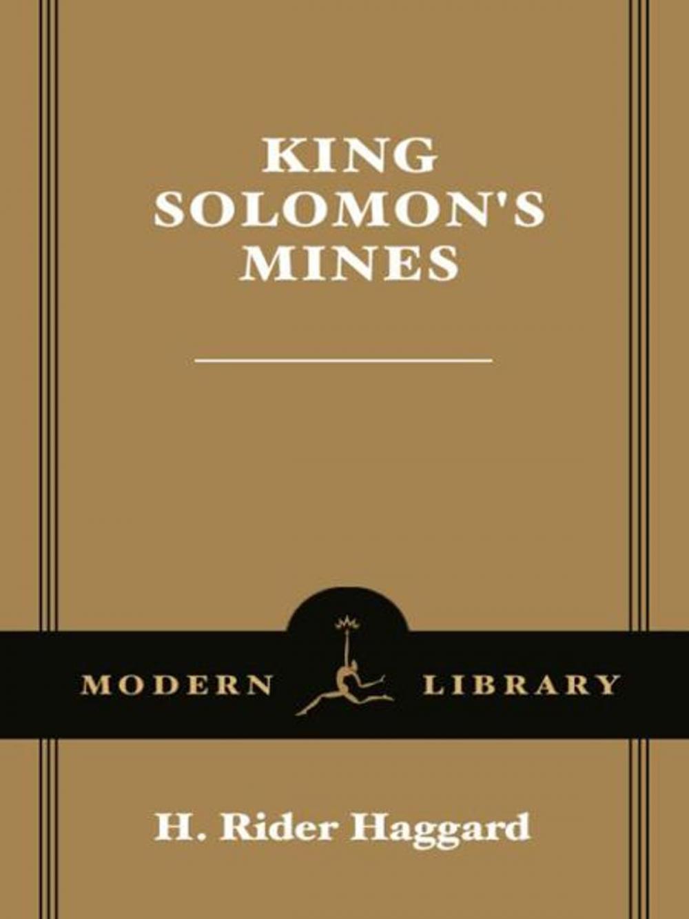 Big bigCover of King Solomon's Mines