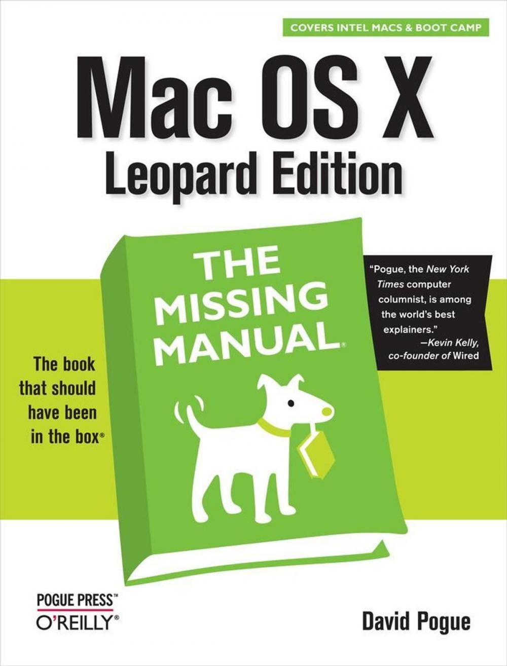 Big bigCover of Mac OS X Leopard: The Missing Manual