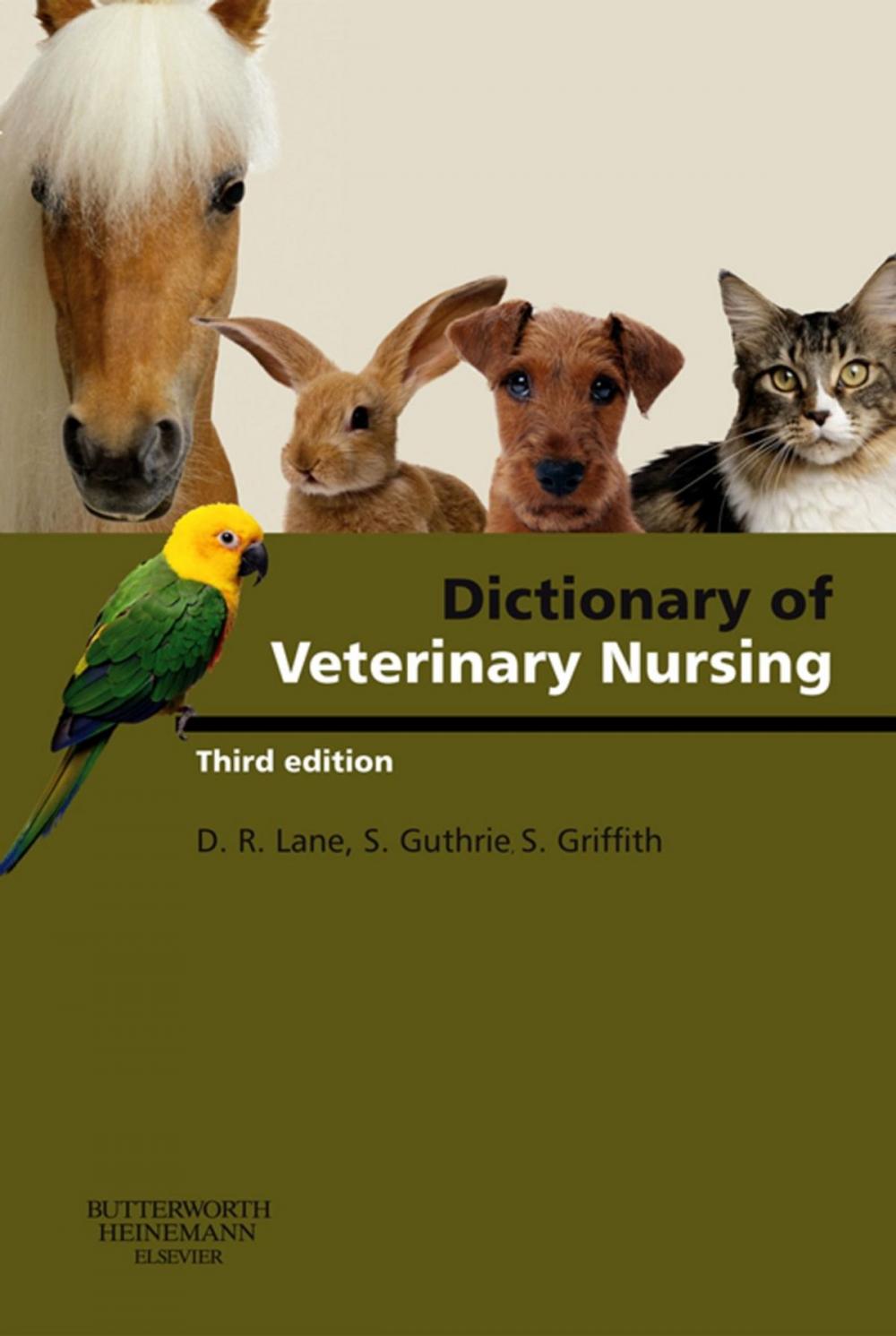 Big bigCover of Dictionary of Veterinary Nursing