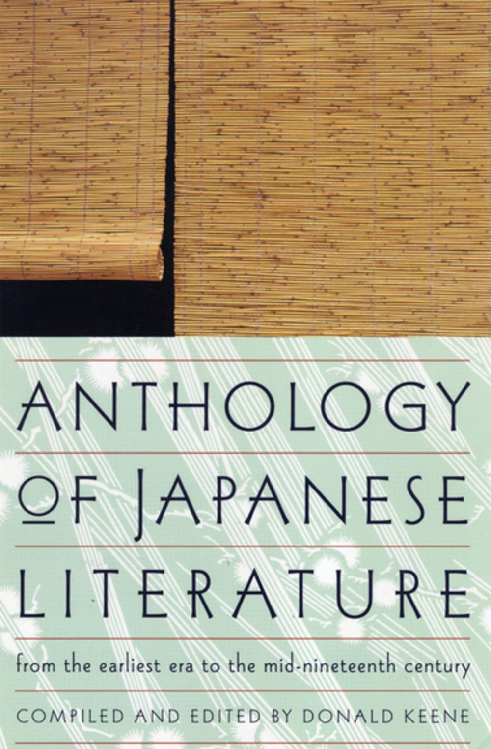 Big bigCover of Anthology of Japanese Literature