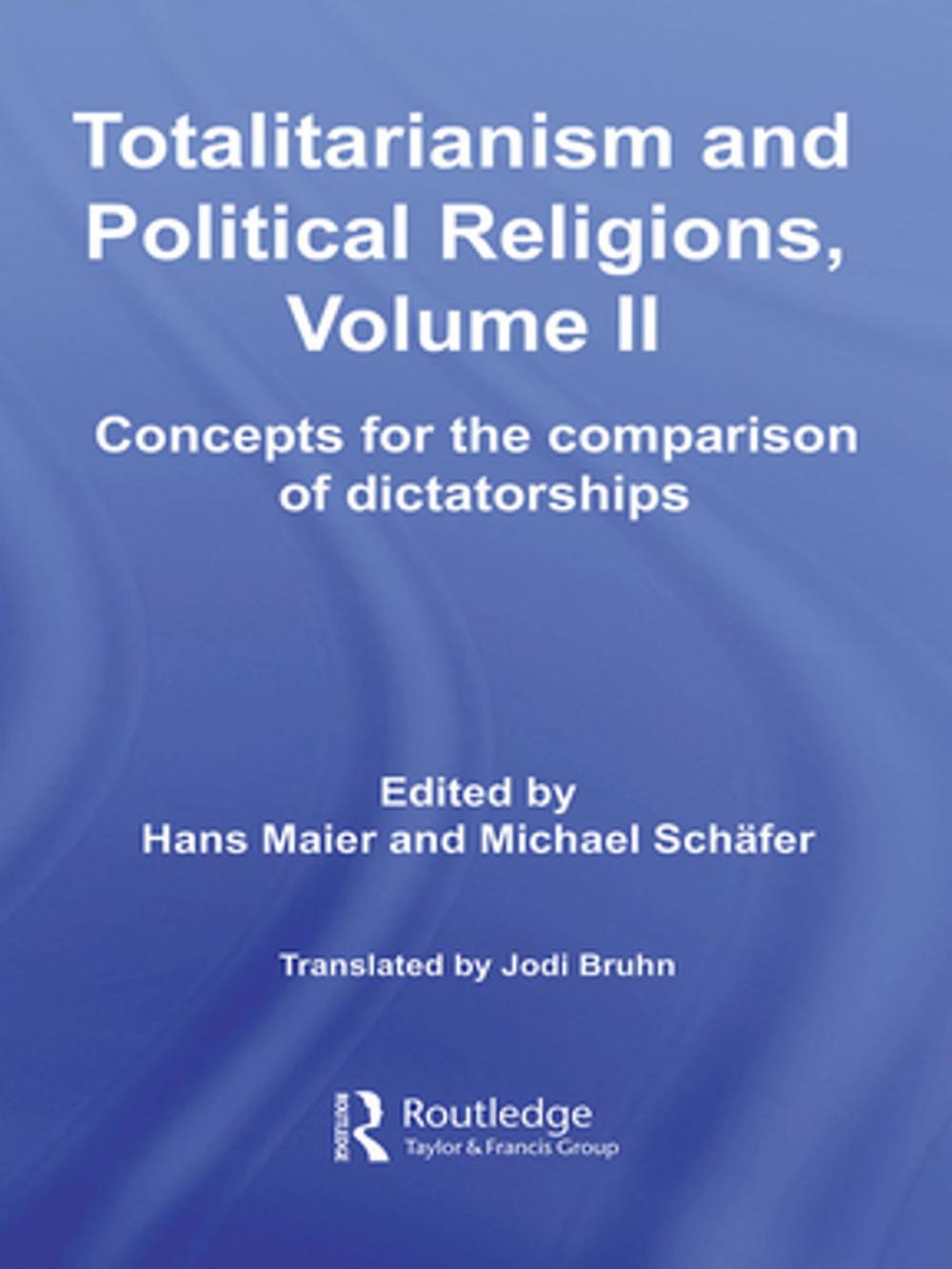 Big bigCover of Totalitarianism and Political Religions, Volume II