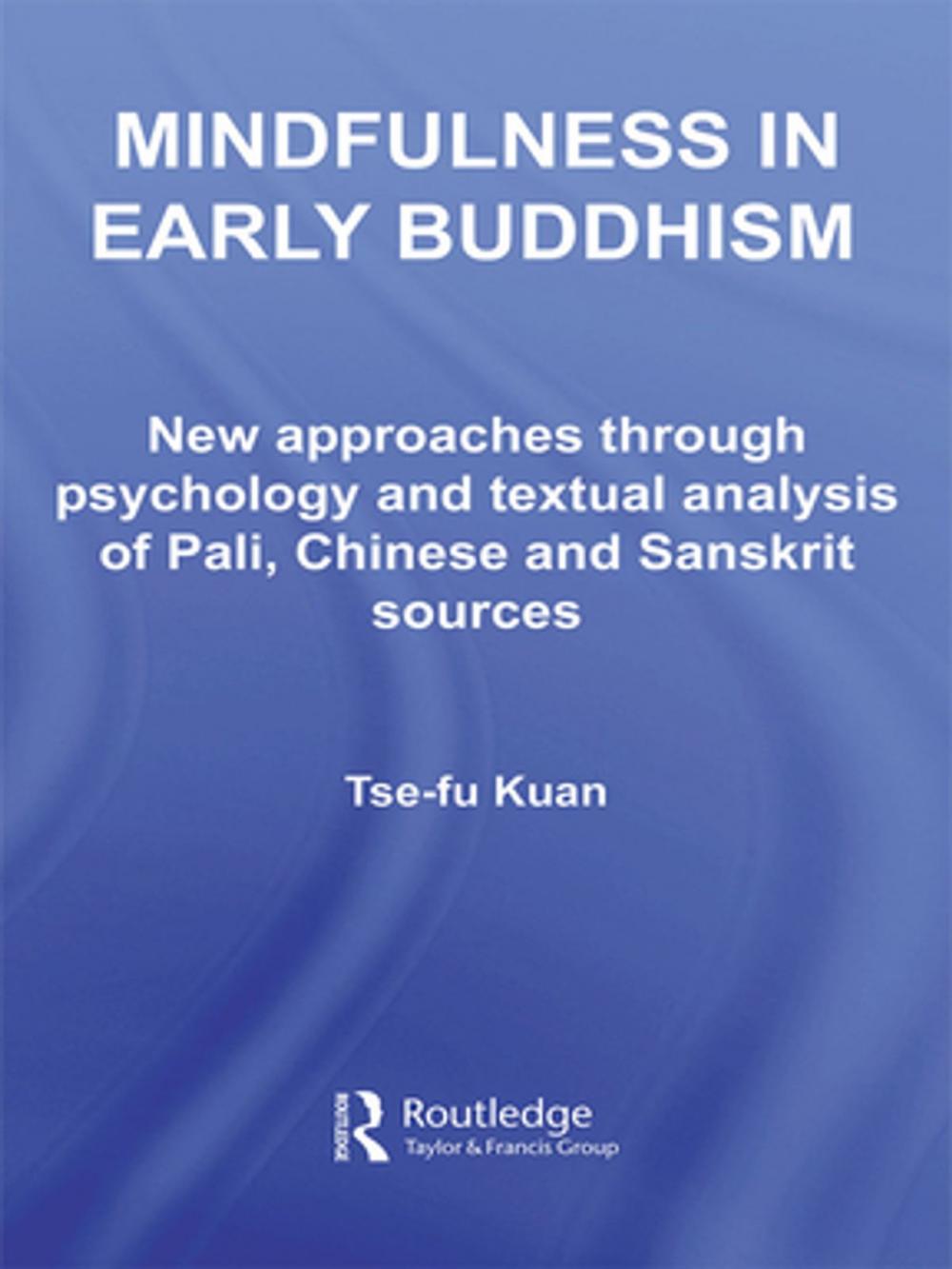 Big bigCover of Mindfulness in Early Buddhism