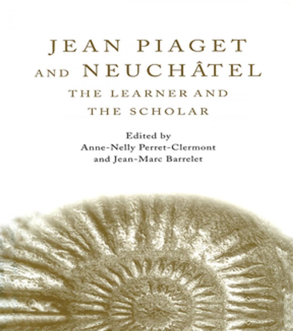 Big bigCover of Jean Piaget and Neuchâtel