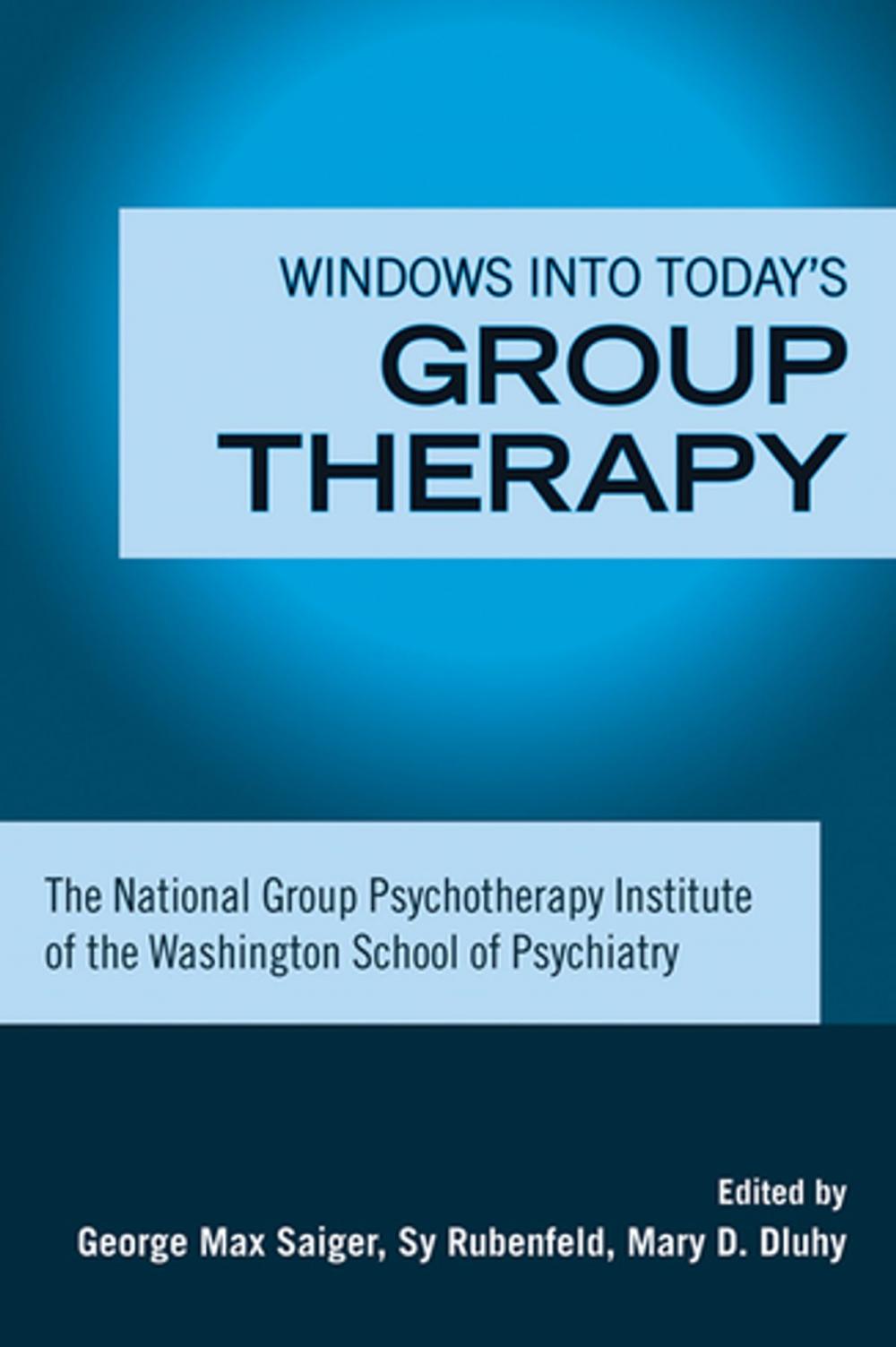 Big bigCover of Windows into Today's Group Therapy