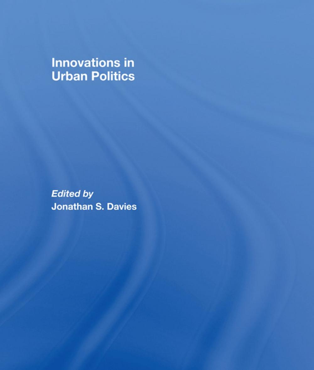 Big bigCover of Innovations in Urban Politics