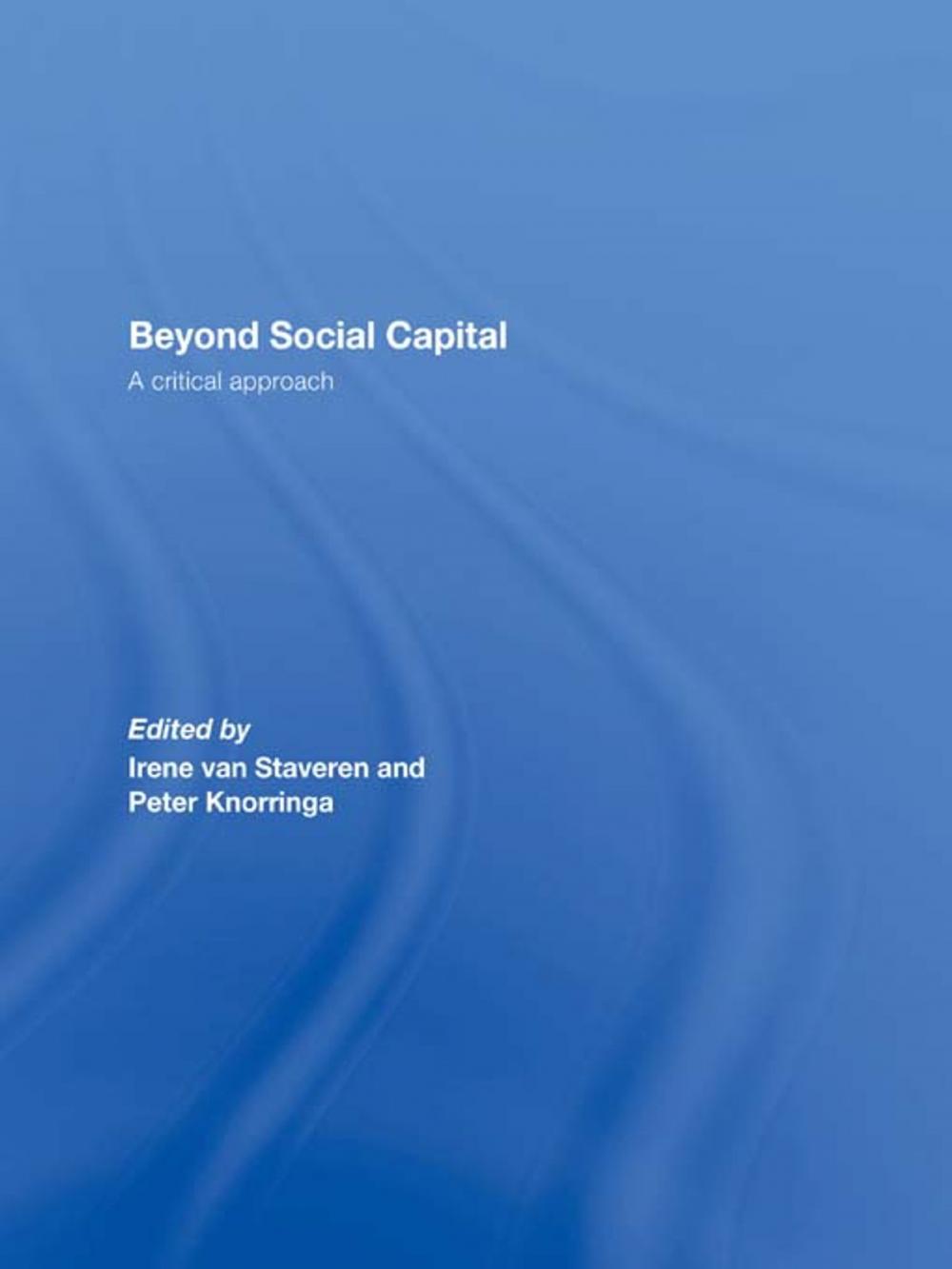 Big bigCover of Beyond Social Capital