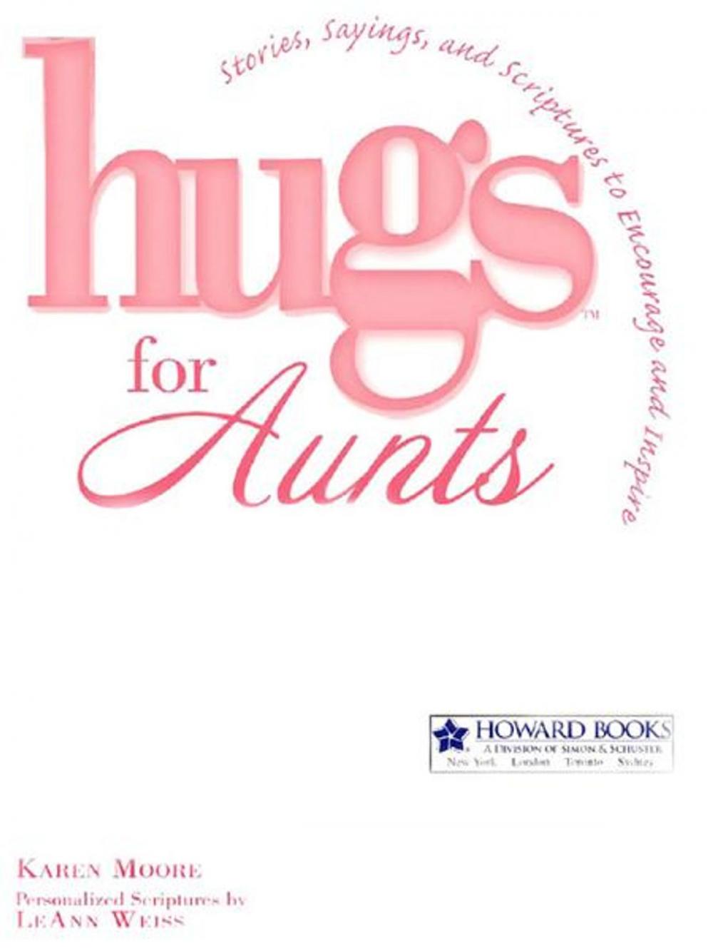 Big bigCover of Hugs for Aunts