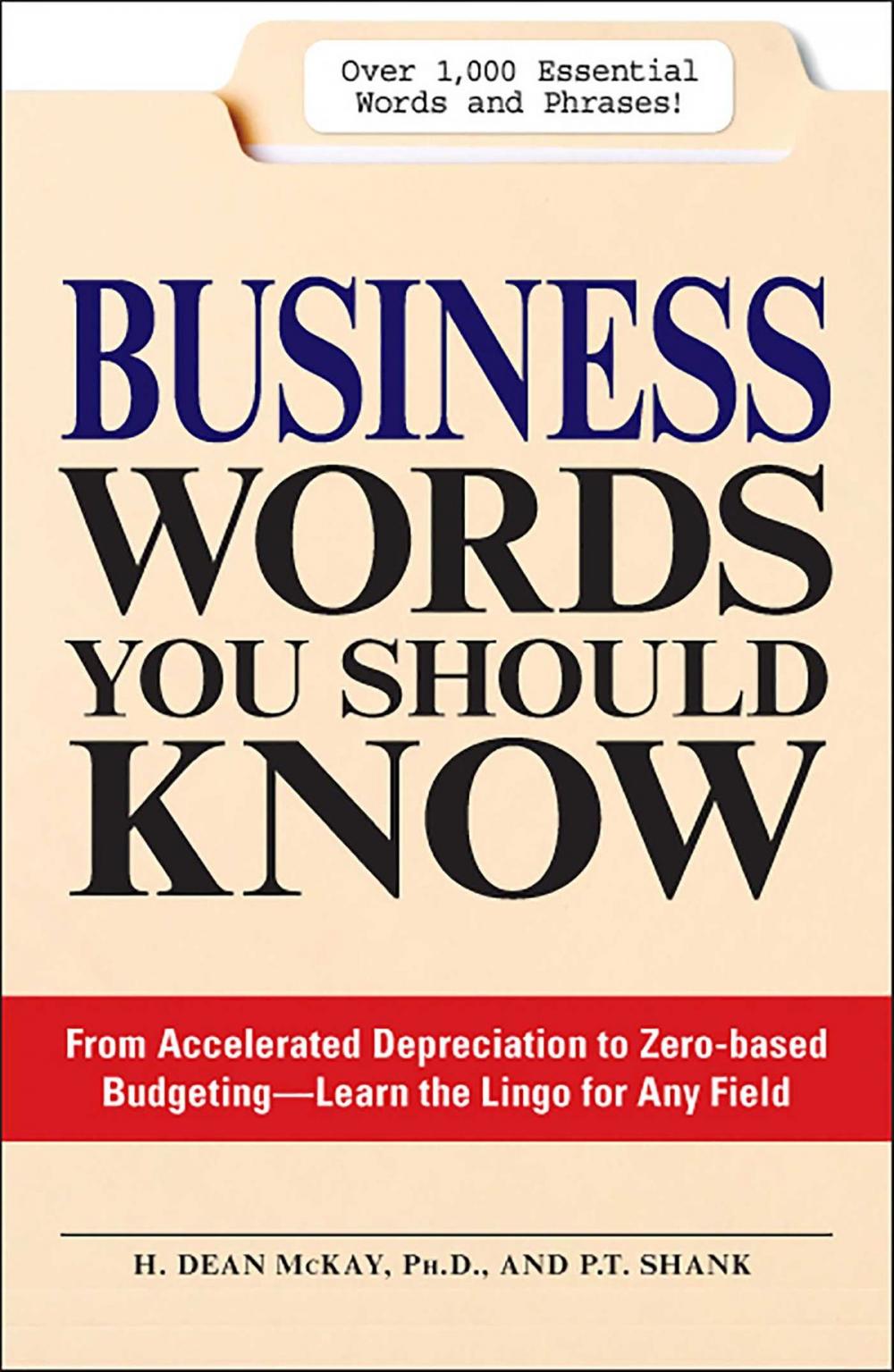 Big bigCover of Business Words You Should Know