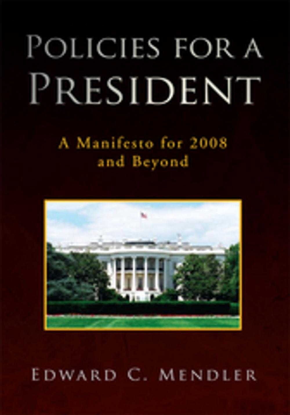 Big bigCover of Policies for a President