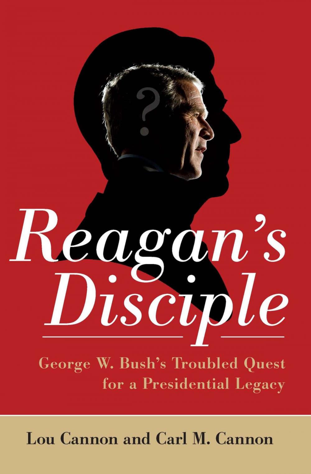 Big bigCover of Reagan's Disciple