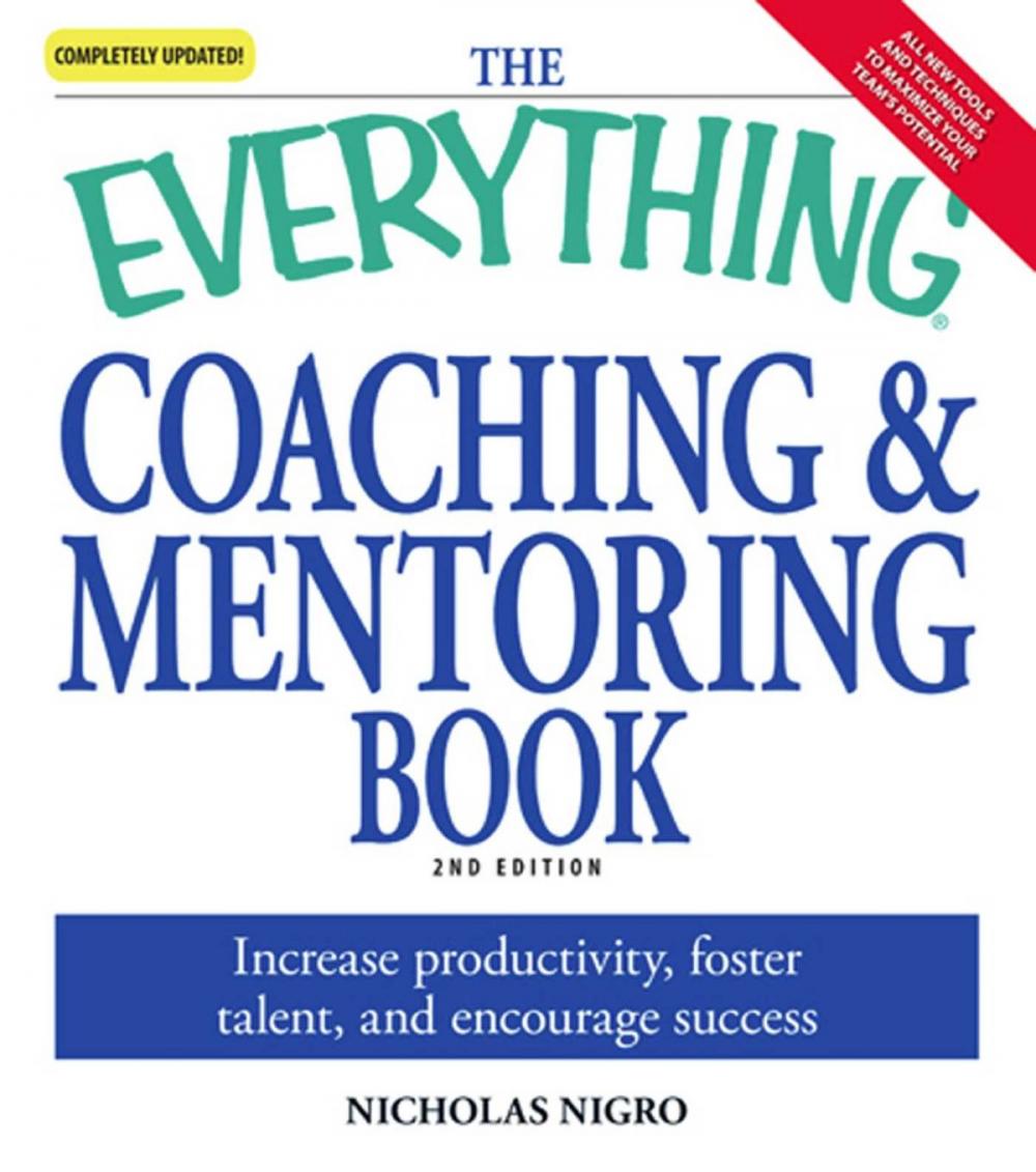 Big bigCover of The Everything Coaching and Mentoring Book