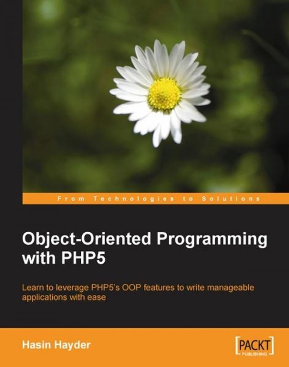 Big bigCover of Object-Oriented Programming with PHP5