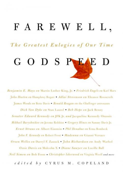 Cover of the book Farewell, Godspeed by Cyrus M. Copeland, Crown/Archetype