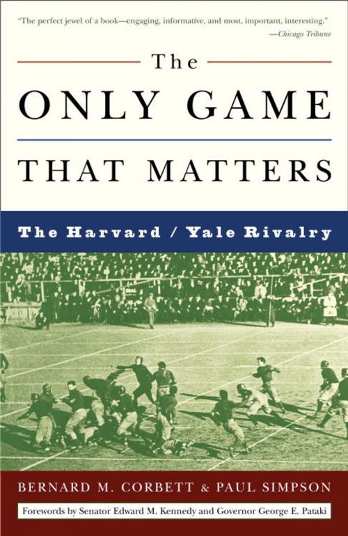 Cover of the book The Only Game That Matters by Bernard M. Corbett, Paul Simpson, Crown/Archetype