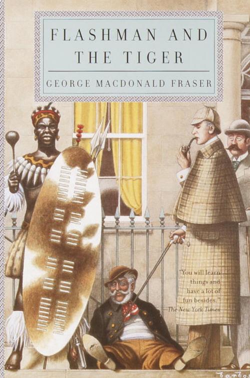 Cover of the book Flashman and the Tiger by George MacDonald Fraser, Knopf Doubleday Publishing Group