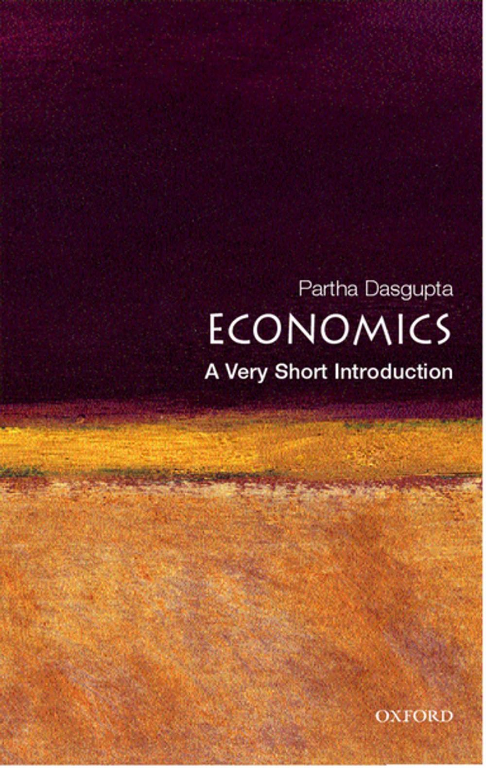 Big bigCover of Economics: A Very Short Introduction