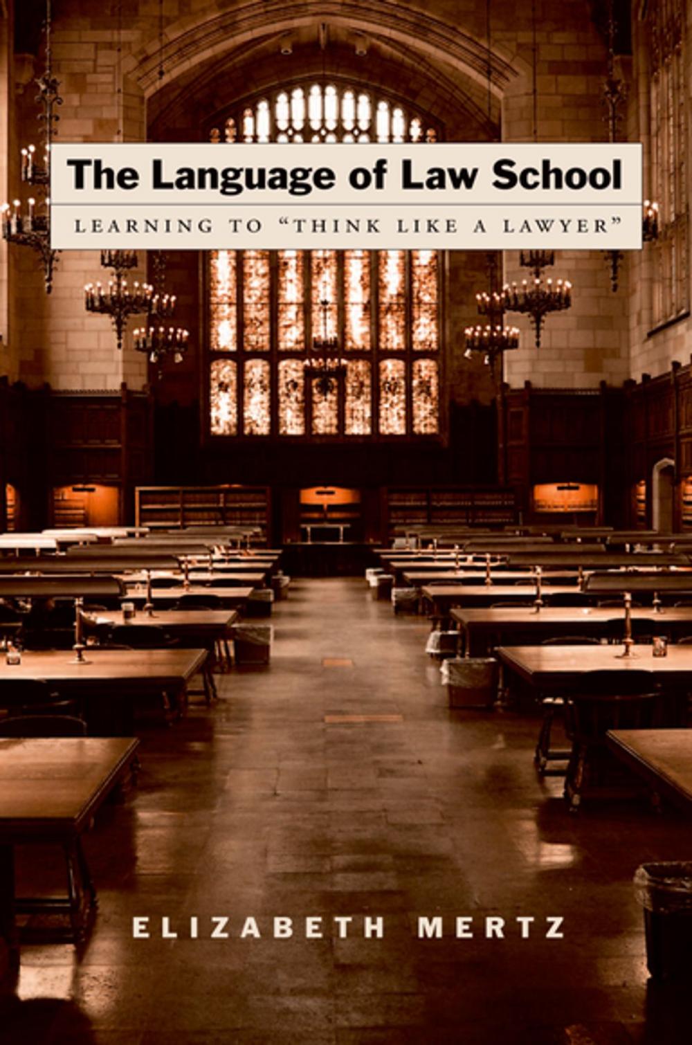 Big bigCover of The Language of Law School