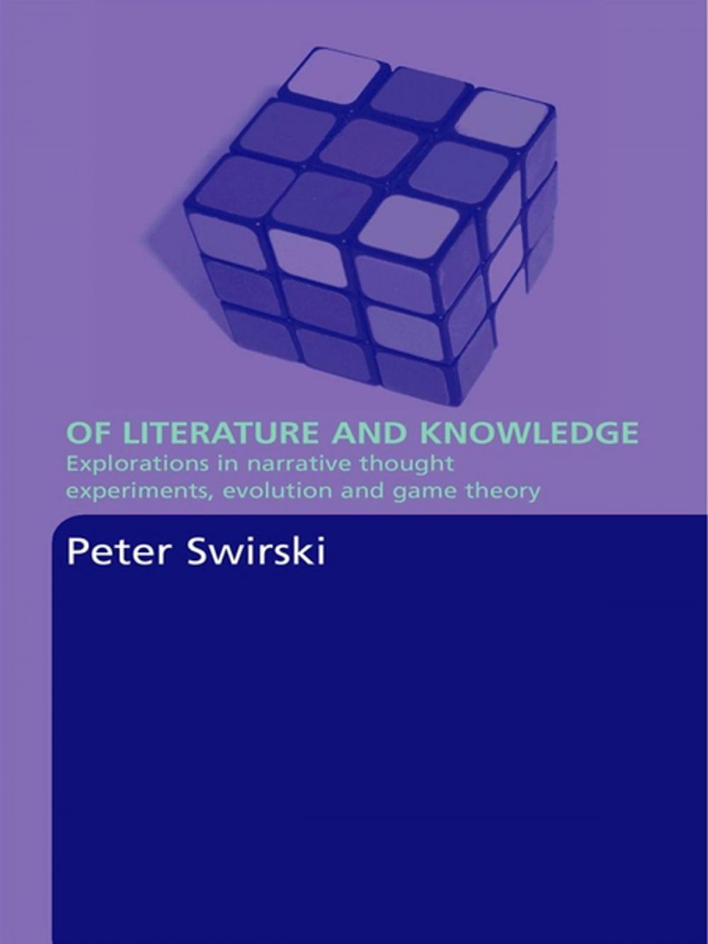 Big bigCover of Of Literature and Knowledge