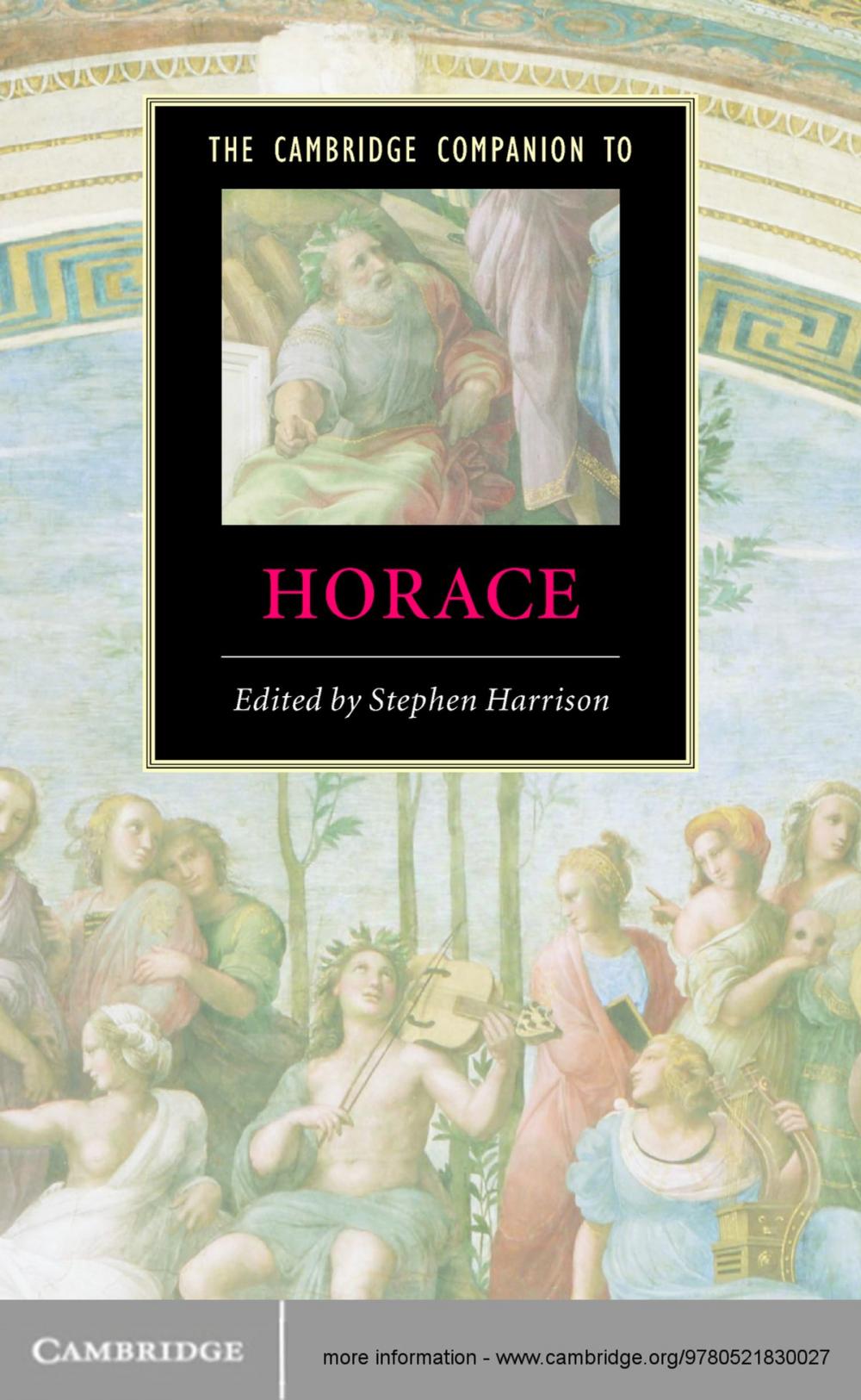 Big bigCover of The Cambridge Companion to Horace