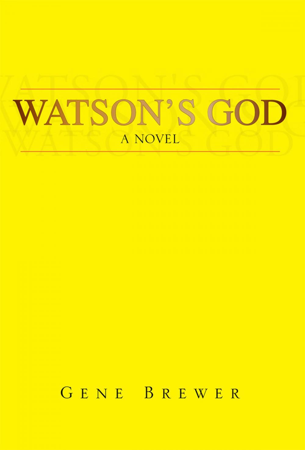 Big bigCover of Watson's God