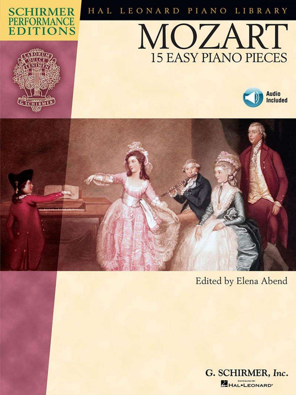 Big bigCover of Mozart - 15 Easy Piano Pieces (Songbook)