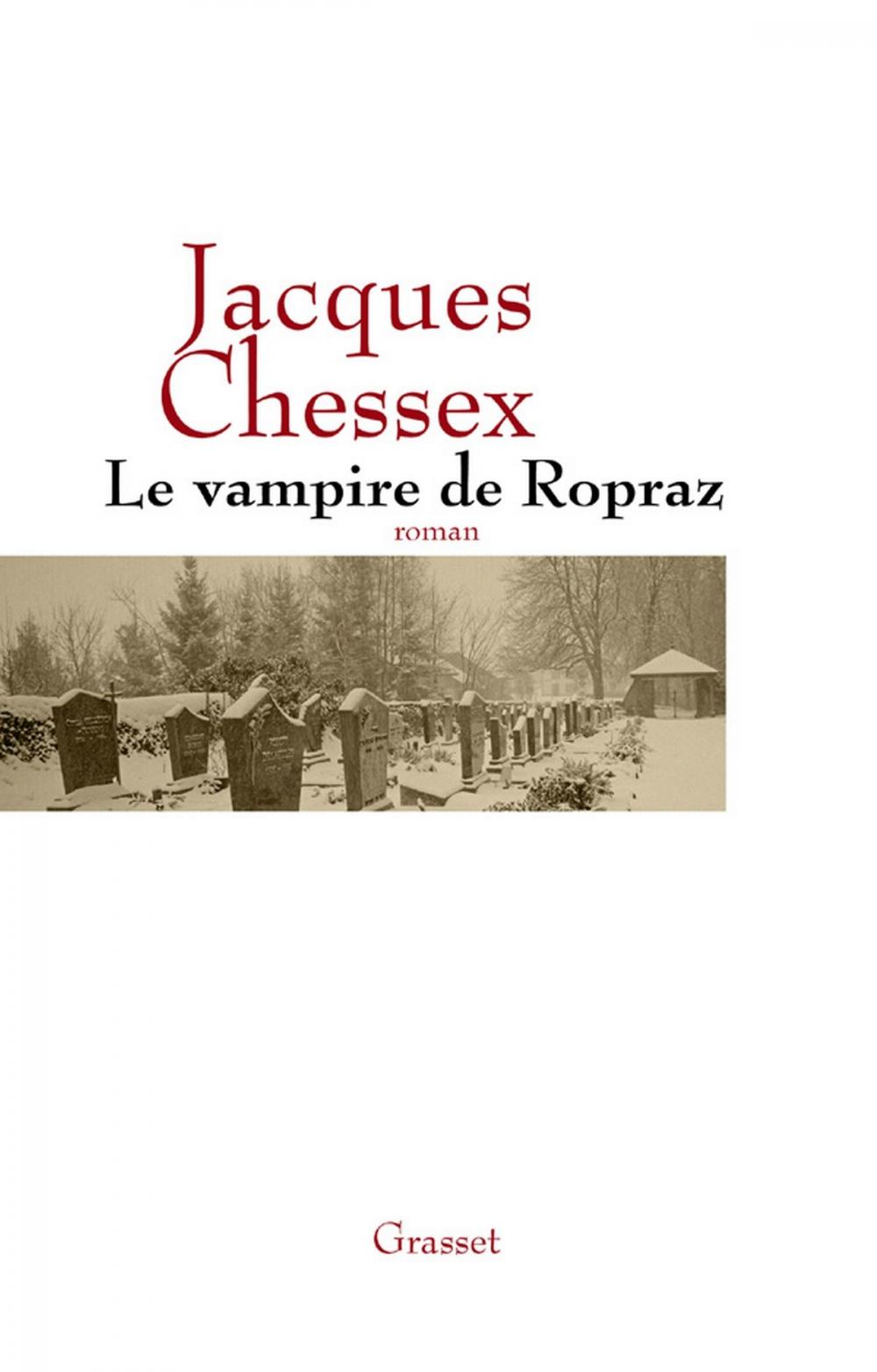 Big bigCover of Le vampire de Ropraz