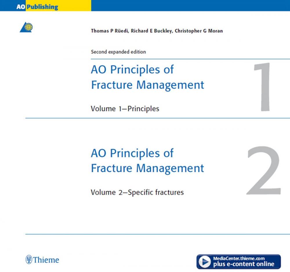 Big bigCover of AO Principles of Fracture Management, Books and DVD