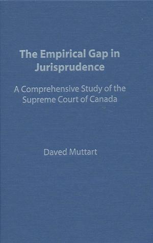 Cover of the book Empirical Gap in Jurisprudence by Amy Carney
