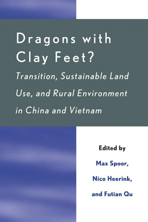 Cover of the book Dragons with Clay Feet? by Connie Chan-Kang, Cheng Zhigang, Nguyen Huu Dung, Shenggen Fan, Stein Holden, Gideon Kruseman, Erno Kuiper, Marijke Kuiper, Xiubin Li, Yousheng Li, Changhe Lu, Hualiang Lu, Reimund Roetter, Ruerd Ruben, Xiaoping Shi, Minghong Tan, Shuhao Tan, Nguyen Do Anh Tuan, Marrit van den Berg, Herman van Keulen, Guanghuo Wang, Xiaobo Zhang, Funing Zhong, Jing Zhu, Peixin Zhu, Lexington Books