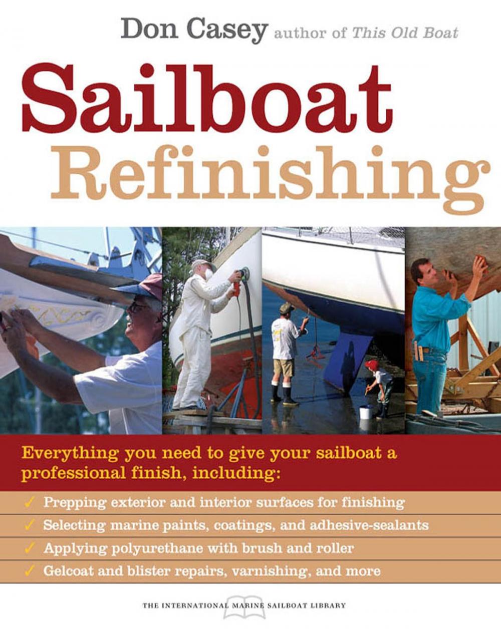 Big bigCover of Sailboat Refinishing