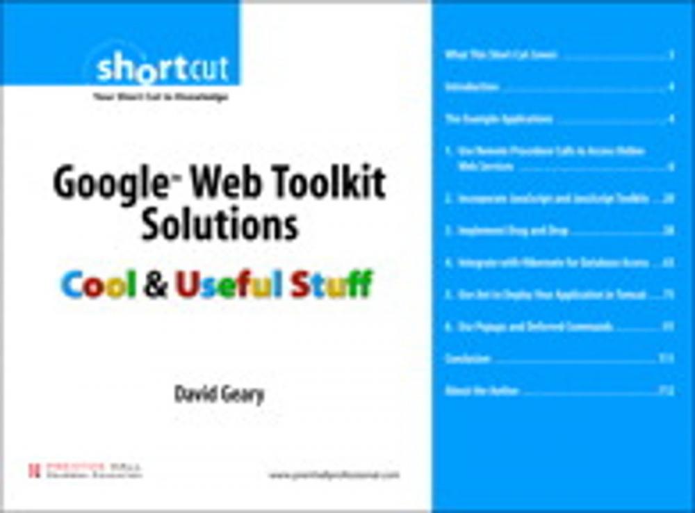 Big bigCover of Google Web Toolkit Solutions (Digital Short Cut)