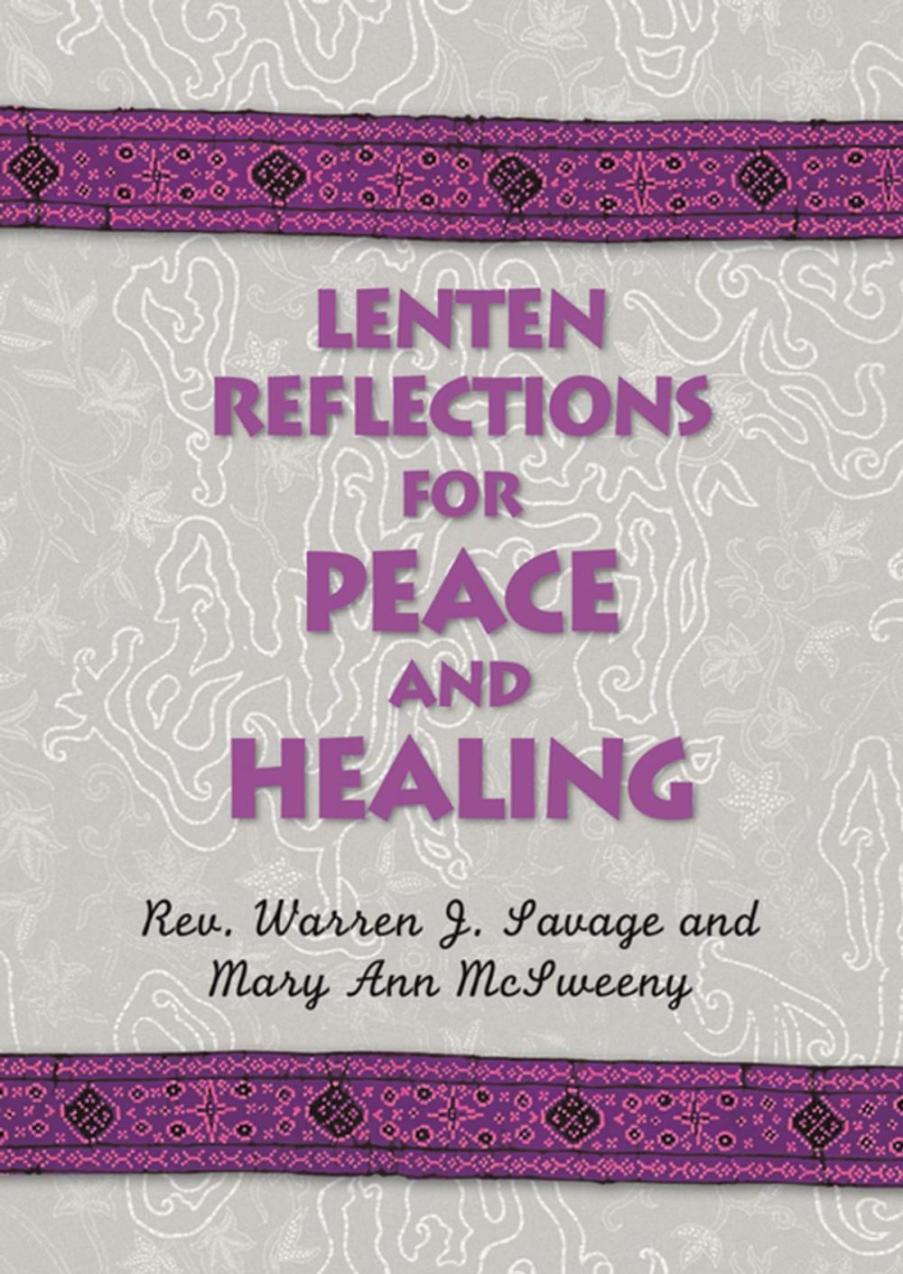 Big bigCover of Lenten Reflections for Peace and Healing