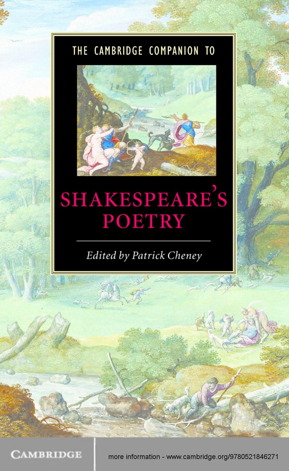 Big bigCover of The Cambridge Companion to Shakespeare's Poetry