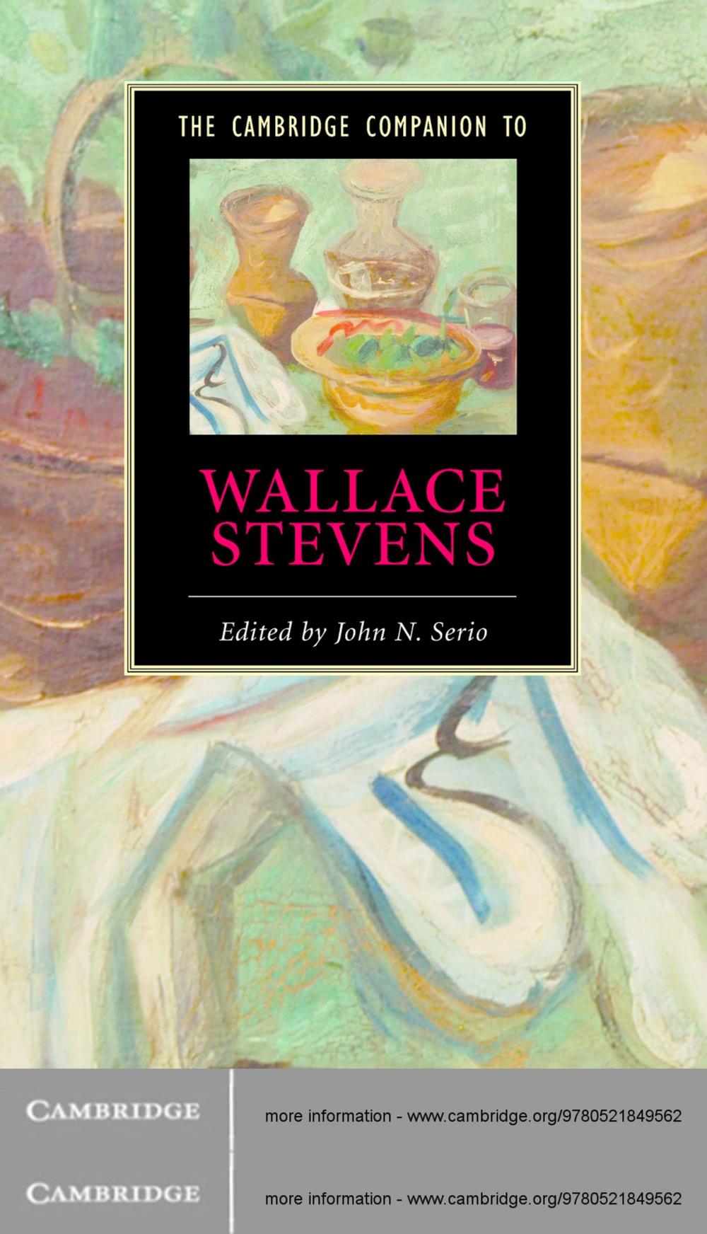 Big bigCover of The Cambridge Companion to Wallace Stevens