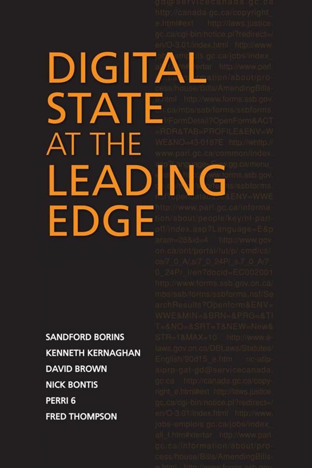 Big bigCover of Digital State at the Leading Edge