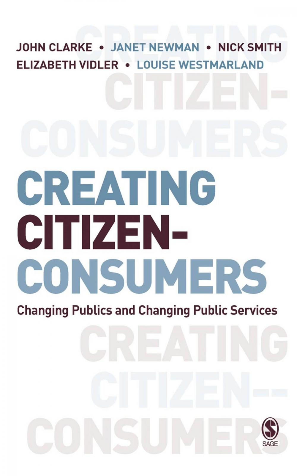 Big bigCover of Creating Citizen-Consumers