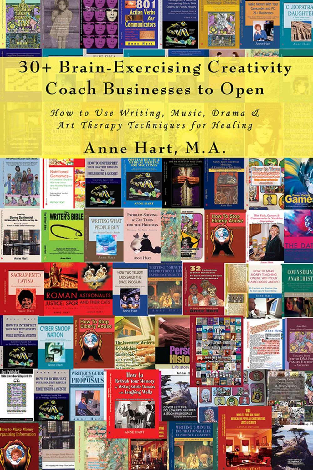 Big bigCover of 30+ Brain-Exercising Creativity Coach Businesses to Open