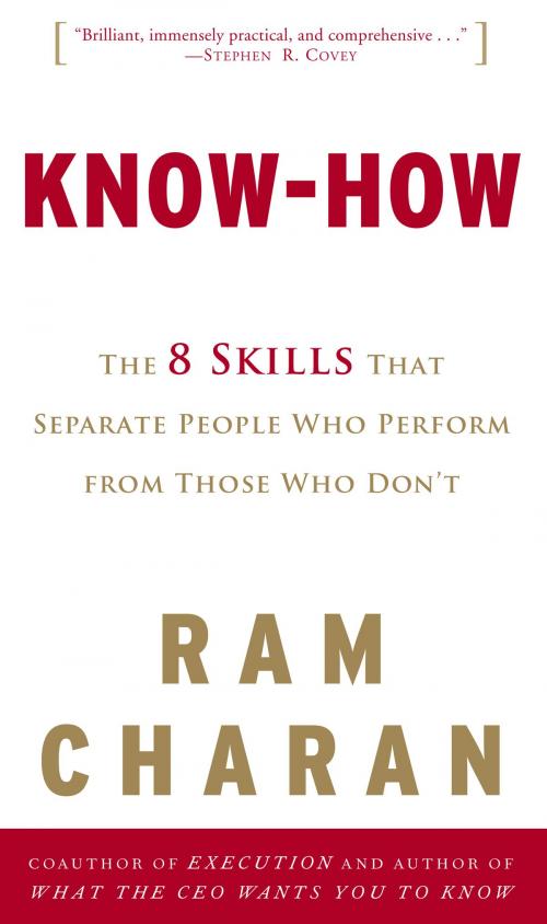 Cover of the book Know-How by Ram Charan, The Crown Publishing Group